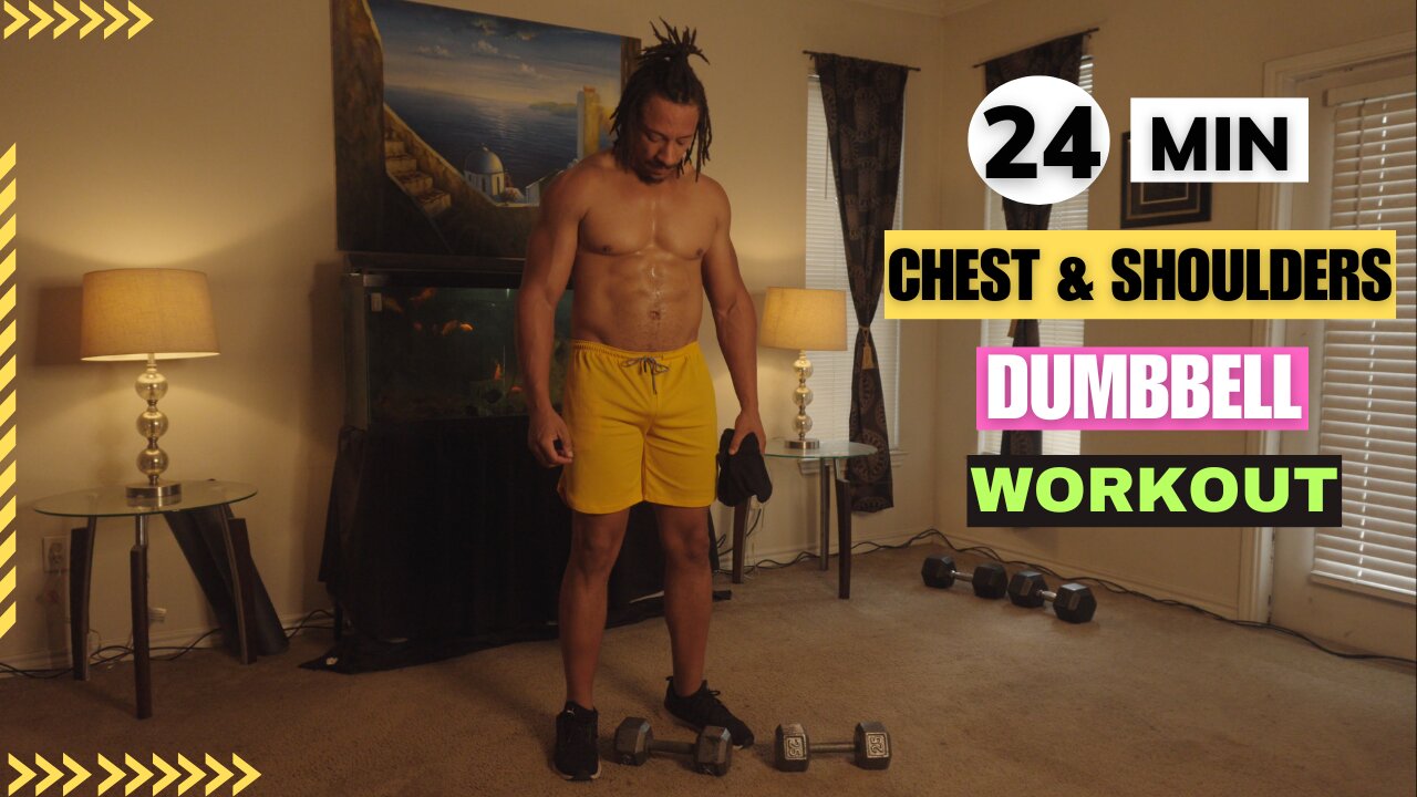 Try This Home Workout With Just Dumbbells!