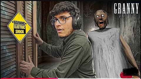 I Got Challenged to do Electric Door Escape From Granny's House