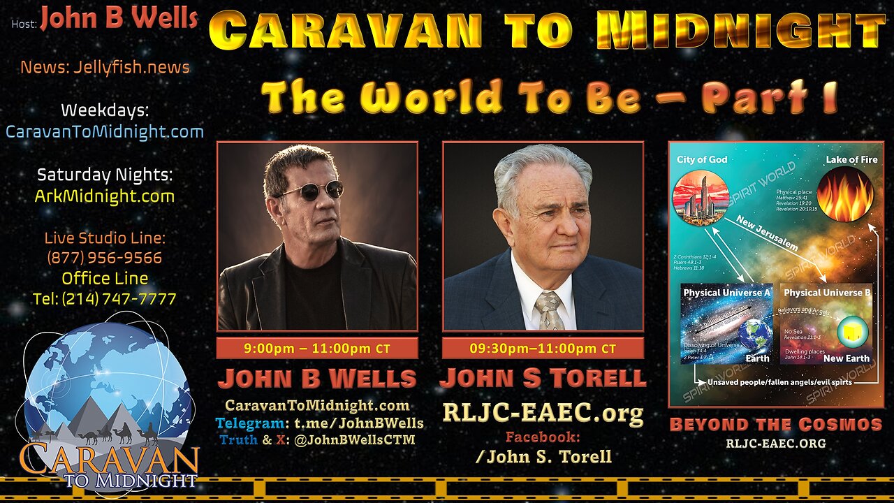 The World To Be – Part I - John B Wells LIVE