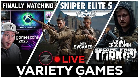 🔴LIVE IN 1440p! - I'M BACK! EFT w/ The Boys, Gamescom, Sniper Elite 5 w/ SV, More! - Come Hang Out!