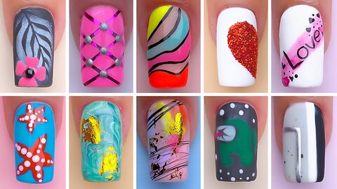 10 Nails Art Tutorial