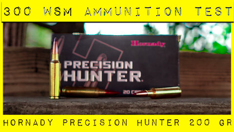 300 WSM Ammo Test: Hornady Precision Hunter 200 gr