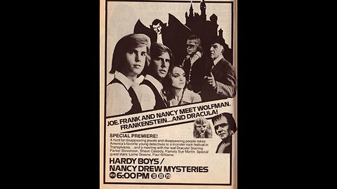 1977 The Hardy Boys & Nancy Drew Meet DRACULA
