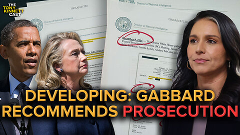 🚨BREAKING: Tulsi Gabbard Refers Obama Admin. to DOJ for TREASON, Trump Sues Wall Street Journal