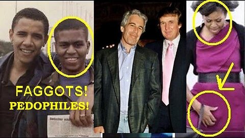 WARNING! The Stage Is Being Set For Pedophile Faggot Satanist Obama's Return!