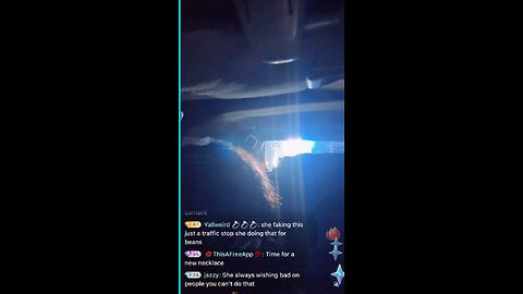 😱MOET GETS PULLED OVER & CRASHES OUT BIGO BIGOTV BIGOLIVE