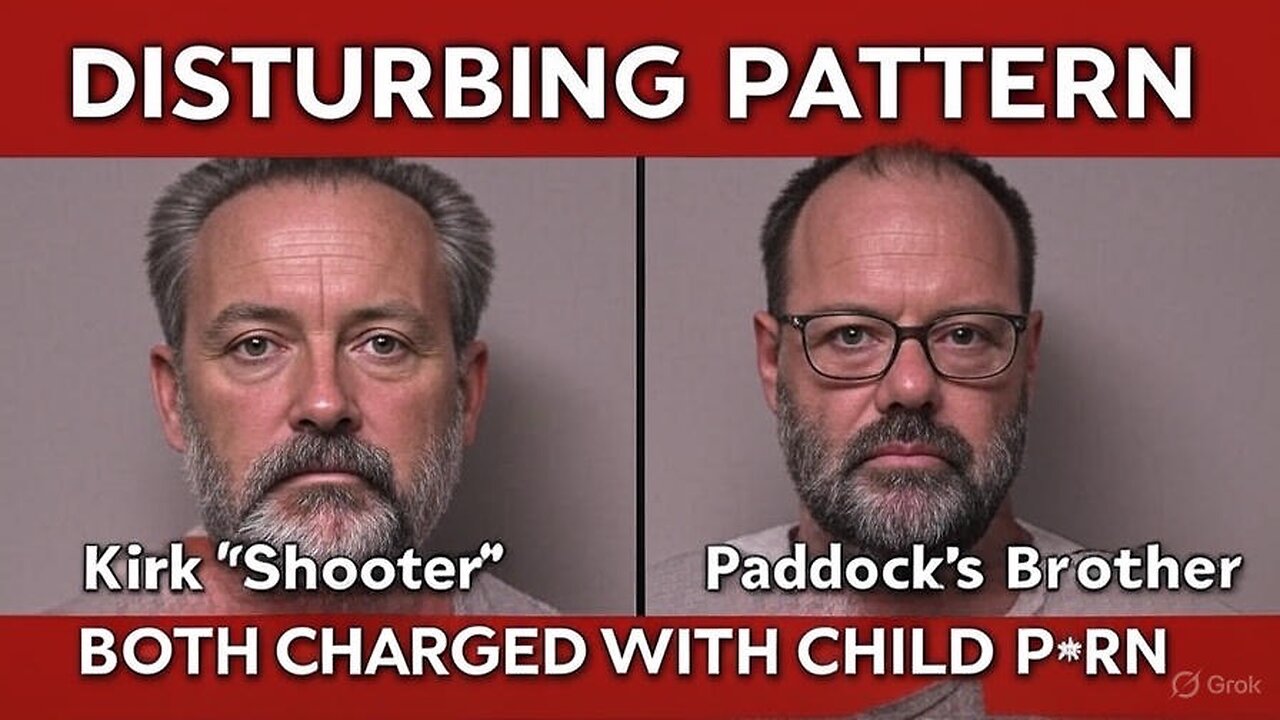 Elderly Charlie Kirk "Shooter" Charged With Heinous Crime; Vegas Shooter's Brother Had Same Fate