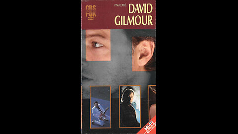 David Gilmour In Concert (Remaster) 1984 VHS
