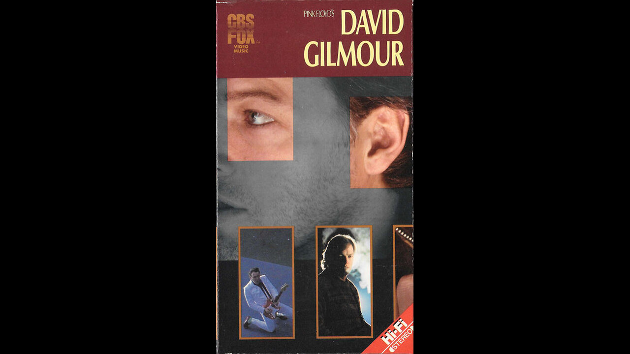 David Gilmour In Concert (Remaster) 1984 VHS