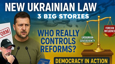 VERY IMPORTANT: Ukraine's Anti-Corruption Overhaul Sparks NEW Crisis