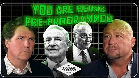 Alex Jones Warns of Globalist Death Cult Fueling Next Civil War & Rise of the Antichrist(10013.25) ~ The Tucker Carlson Show
