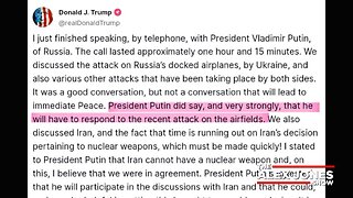 BREAKING: Trump Reveals Phone Call With Putin, Says Russia ‘Will Respond’ to Ukraine