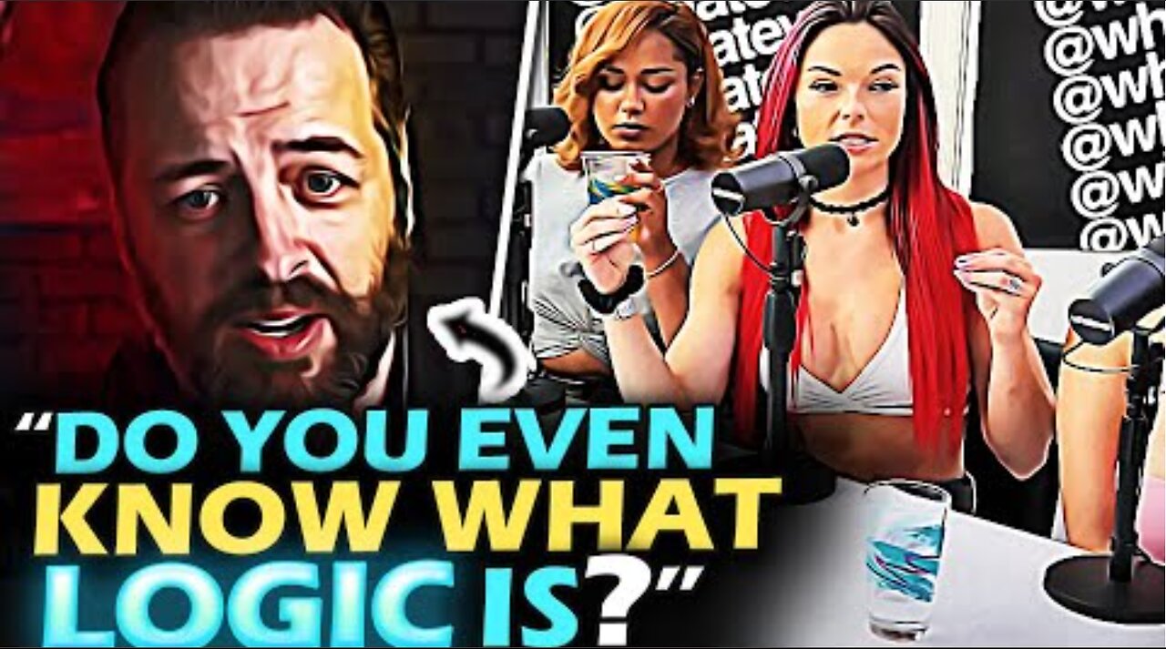 Combative OF chick RIDICULES Andrew but REGRETS it when he CONFRONTS her with LOGIC