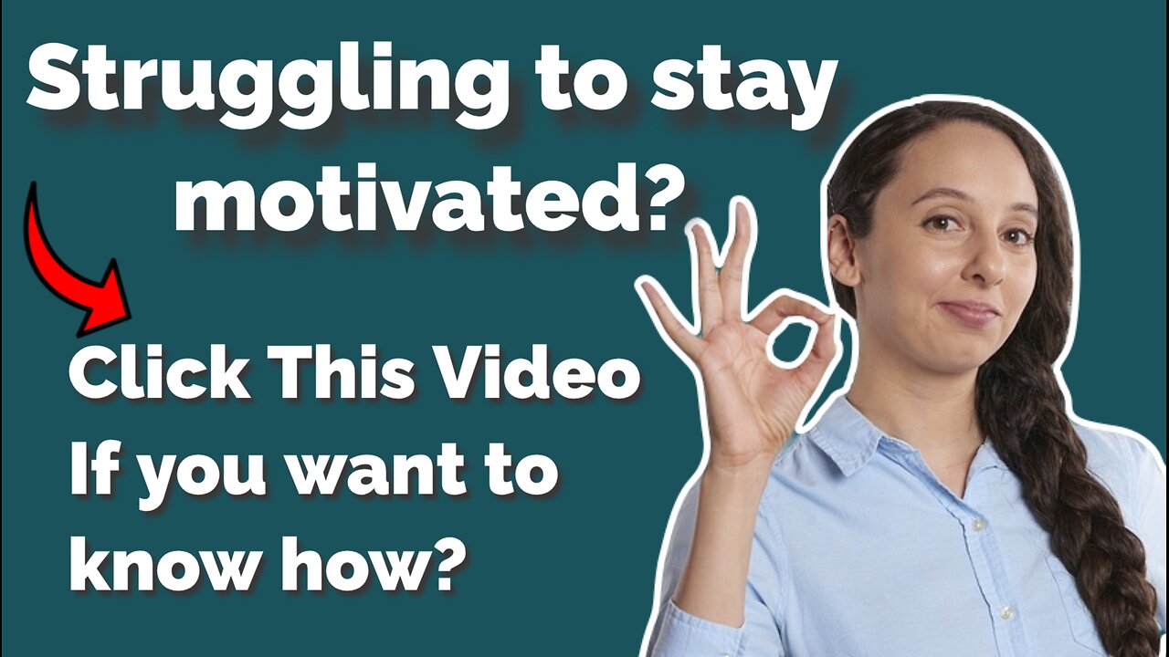 What if I told you there’s a simple trick that can boost your motivation every single day?"