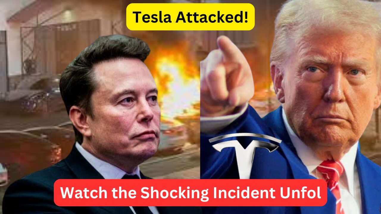 Breaking: Tesla Under Fire - Shocking Attack and Car Blazes