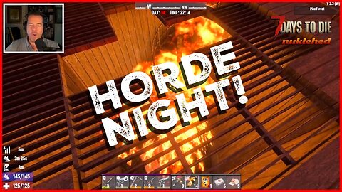 Can ＂The SIlo＂ Base Survive Its First Horde Night？🧟‍♂️🌒 7D2D V2.3 b9 #gaming