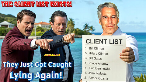 The Client List EXISTS! They Just Got Caught Lying Again! FBI Cover-Up Crumbles! Dan Bongino’s Out?