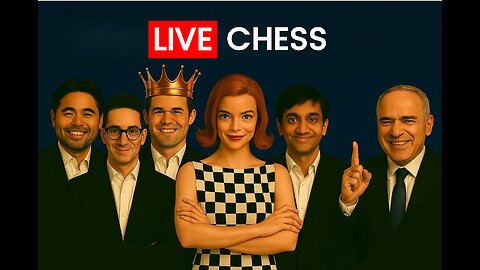 🚨 Watch the best ♟ chess players in the world 🔥 LIVE like Magnus (The 🐐 Goat) Carlsen for FREE!
