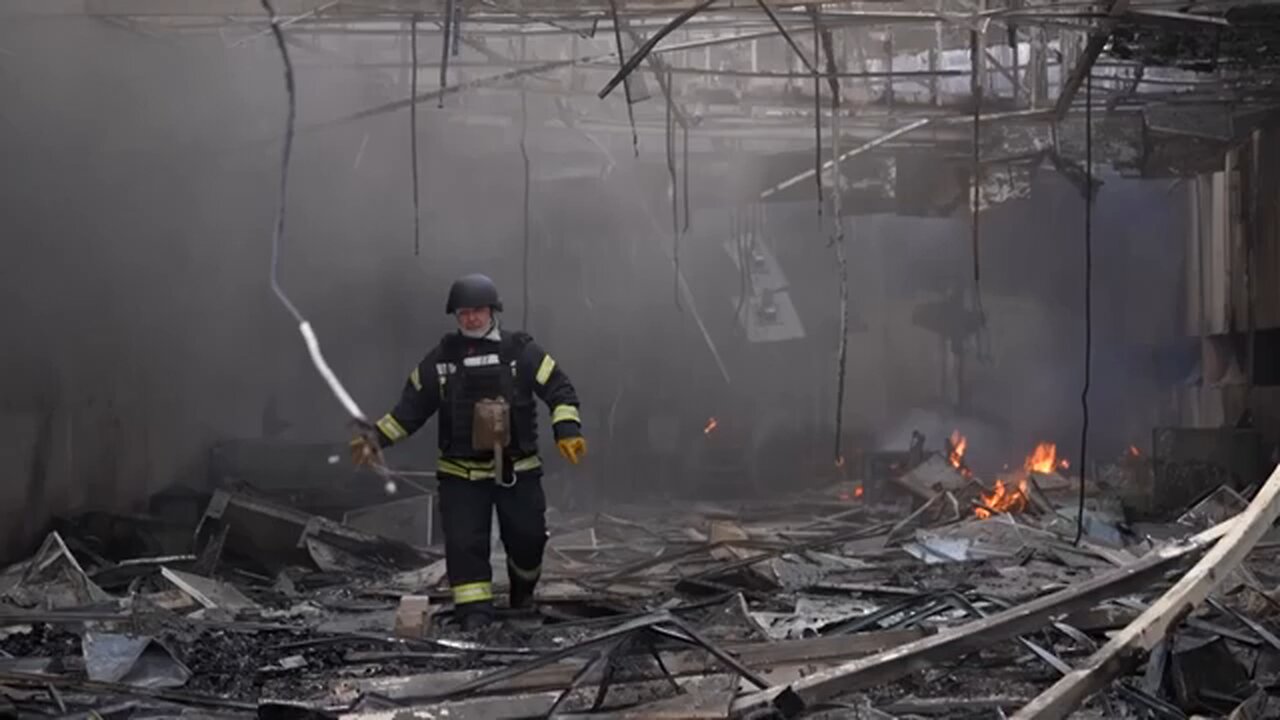 Russia launches largest drone attack after peace talks : Ukraine