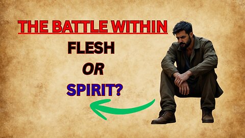 The Daily Battle You Can’t Ignore: Flesh vs Spirit (Biblical Truth)