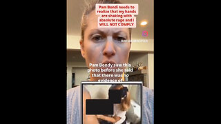 Pam Bondi Knows These Images Exist And Told You To Ignore Them Because The Dow is 50k