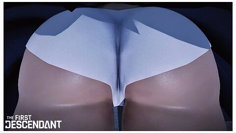 ⚡️🤍 View of Academy Bunny Big Ass Booty in Game | The First Descendant (18+)🤍⚡️
