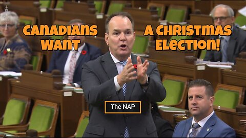 Liberals WANT a Christmas Election – November 2, 2025