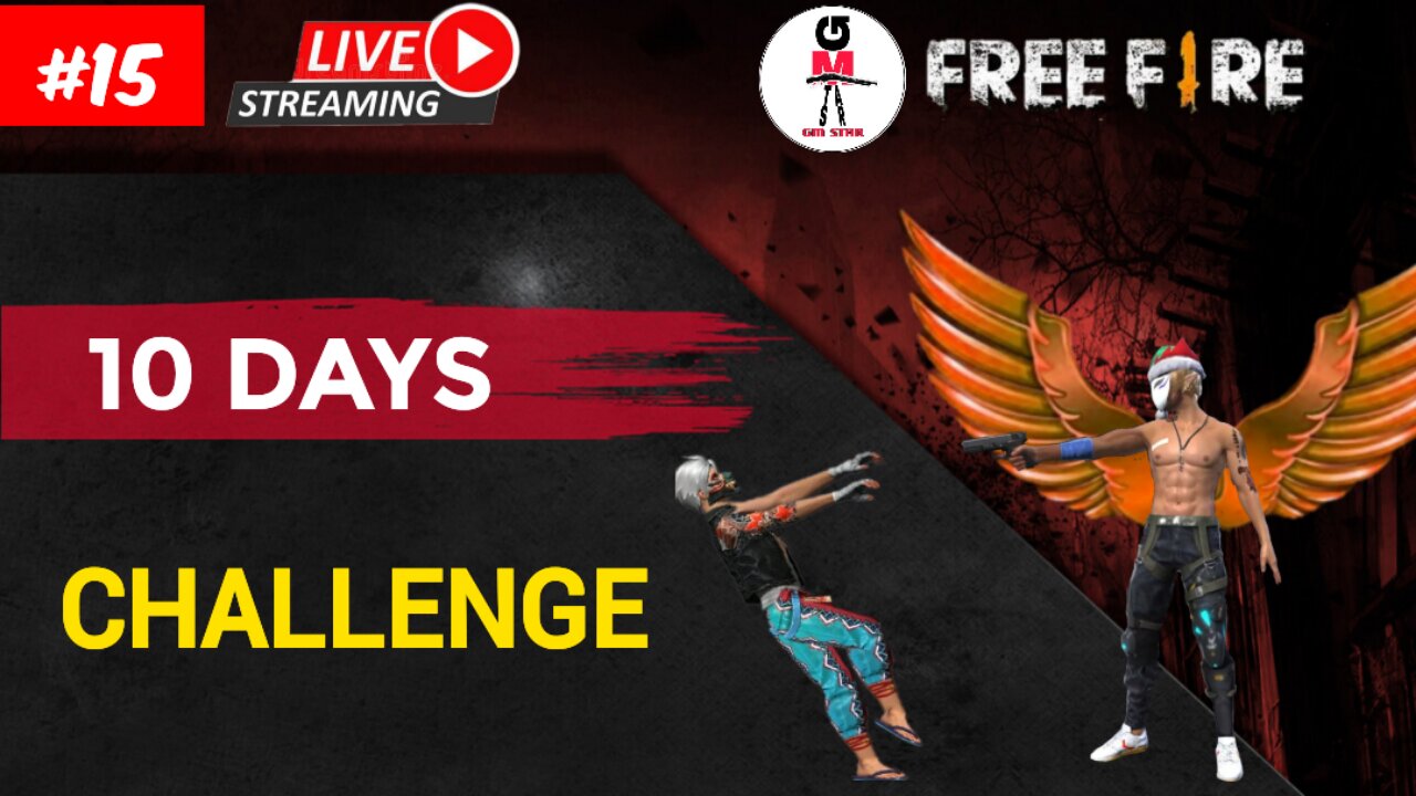 🔴LIVE - GM STAR - 10 DAYS CHALLENGE 100 FOLLOWERS COMPLETED
