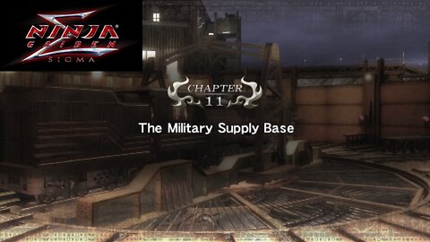 Ninja Gaiden Playthrough Chapter 11 (The Military Supply Base)