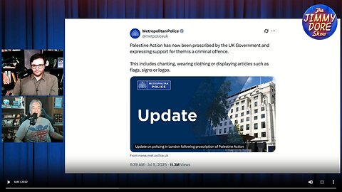 Journalism is a crime in the UK▮The Jimmy Dore Show