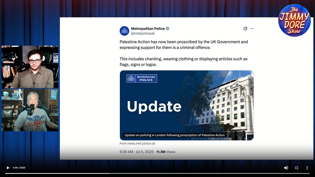 Journalism is a crime in the UK▮The Jimmy Dore Show