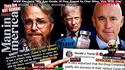 Trump Demands Big Pharma Come Clean on Covid Shots w/ Dr. David Martin (compilation version)
