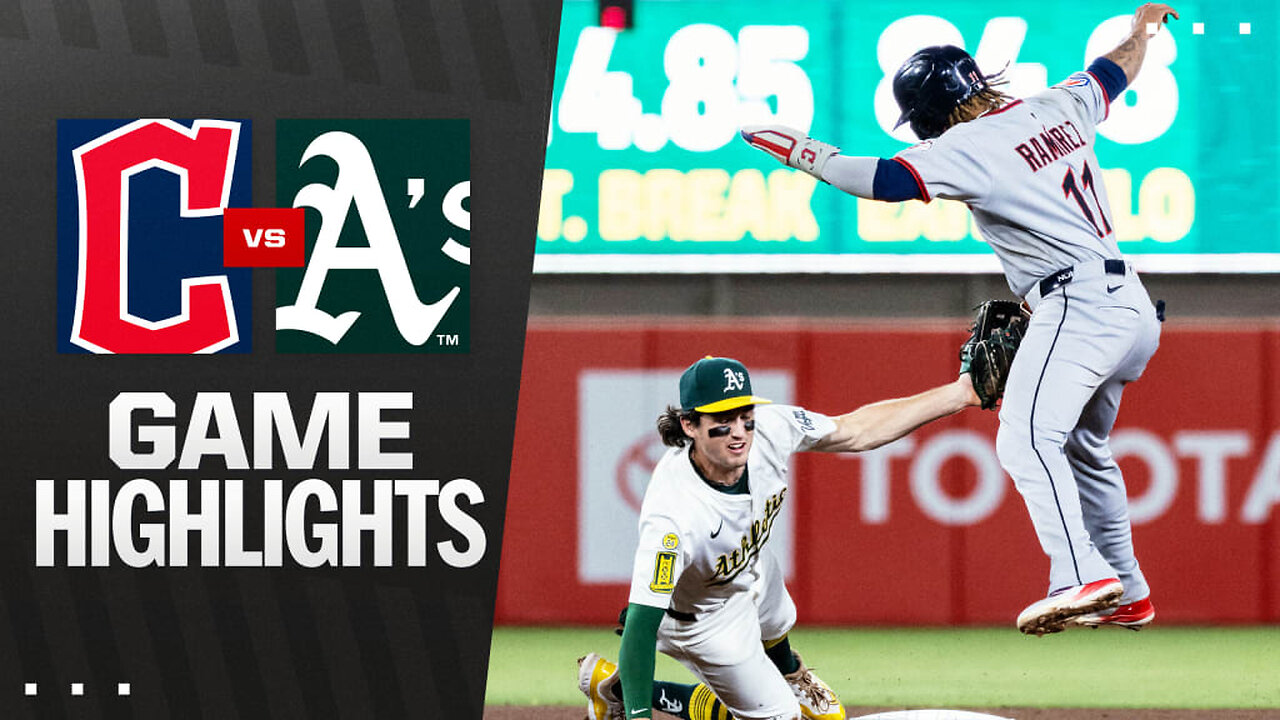 You Won’t Believe How This Game Ended! A’s vs Guardians