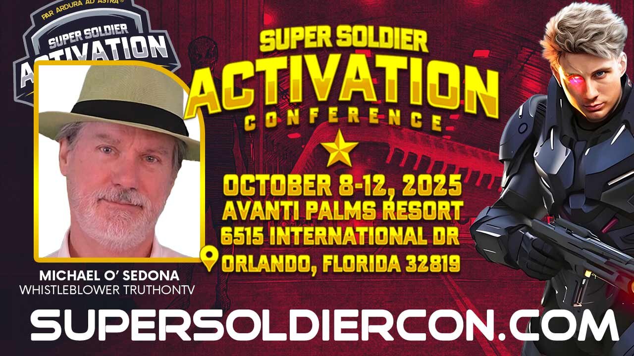 Michael O’Sedona at Super Soldier Con October 2025