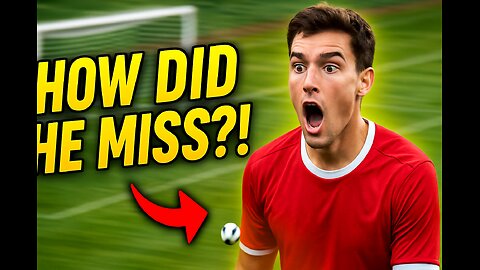Worst Open Goal Misses Ever! 😱 You Won’t Believe These Fails!#shorts
