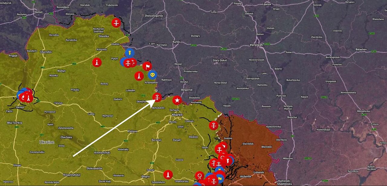 Russian FPV Drones Destroy 5 Ukrainian Armored Vehicles in Velyka Pysarivka – May 7, 2025