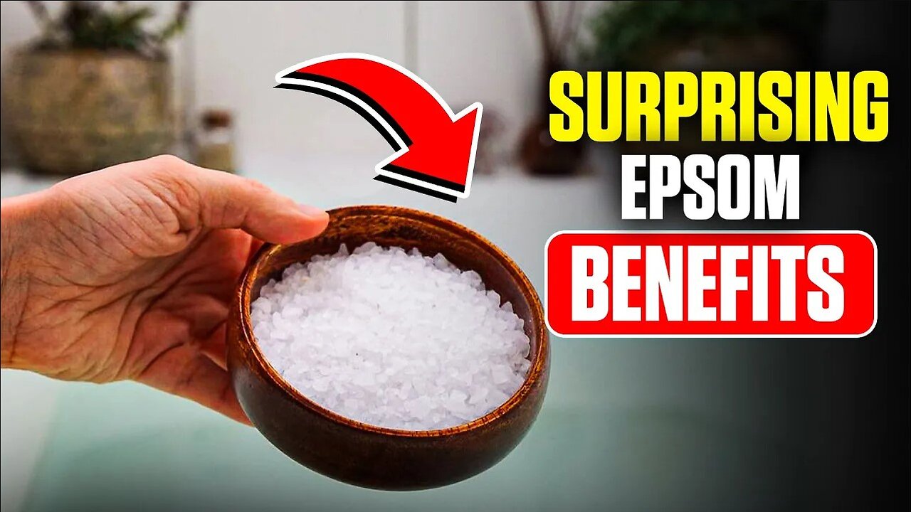 The Surprising Health Benefits of Epsom Salt Baths