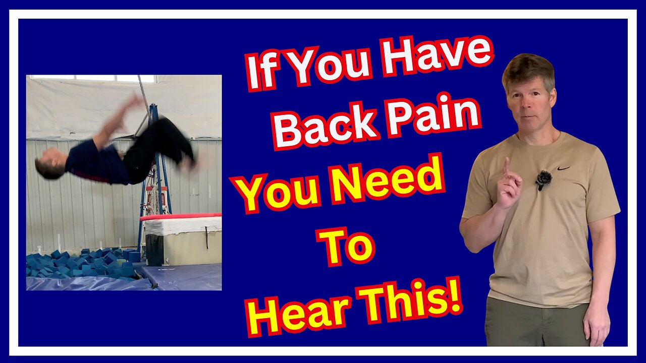 Lower Back Pain? Watch This Before You Give Up!