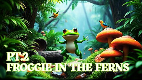 A Toddler Song About a Frog and Nature - Froggie in the Ferns Pt.2!