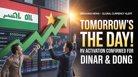 💥 TOMORROW’S THE DAY! RV Activation CONFIRMED for Dinar & Dong 🌍💰 💥 Today Iraqi Dinar News!
