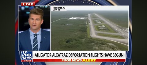 Breaking: Deportation flights from Alligator Alcatraz underway