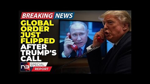 Breaking: Trump Just Picked Up the Phone And Changed the Entire World Overnight!