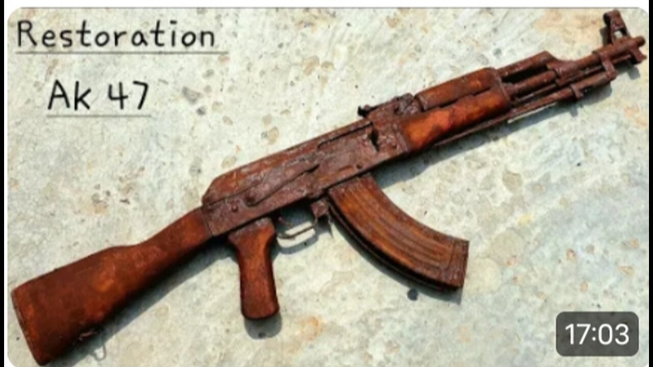 AK47 Restoration _ Kalashnikov Restoration