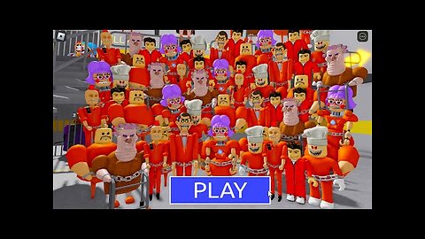 TSUNAMI BARRY'S PRISONERS! Walkthrough Full GAMEPLAY #roblox #ScaryObby