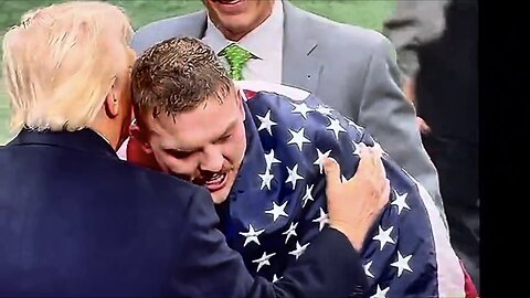 Captain America' Wyatt Hendrickson Wins, salutes Trump, 🇺🇸