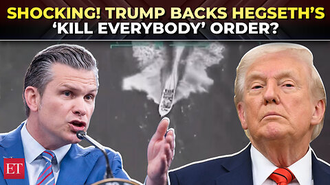 'I believe him 100%...': Trump defends Hegseth despite ‘kill everybody’ Venezuelan boat strike order