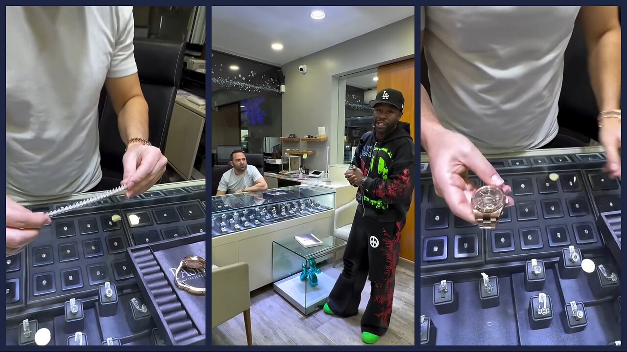 Floyd Mayweather Drops BIG on Diamonds & Watches! 😱💎