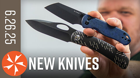 Budget is Back - New Knives June 26th, 2025 at KnifeCenter