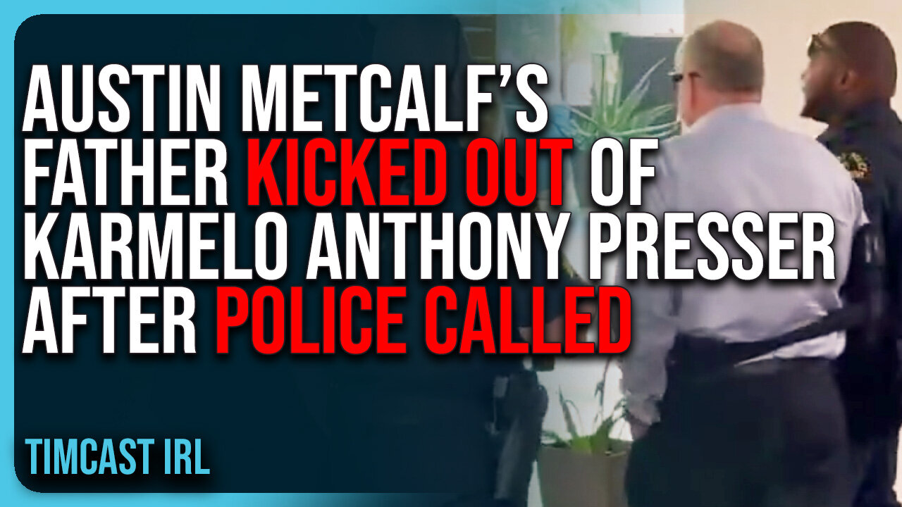 Austin Metcalf’s Father KICKED OUT of Karmelo Anthony Presser After Police Called, MAGA OUTRAGED