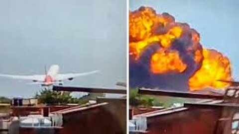 12th June AirIndia Aeroplane crash Ahmedabad Gujrat